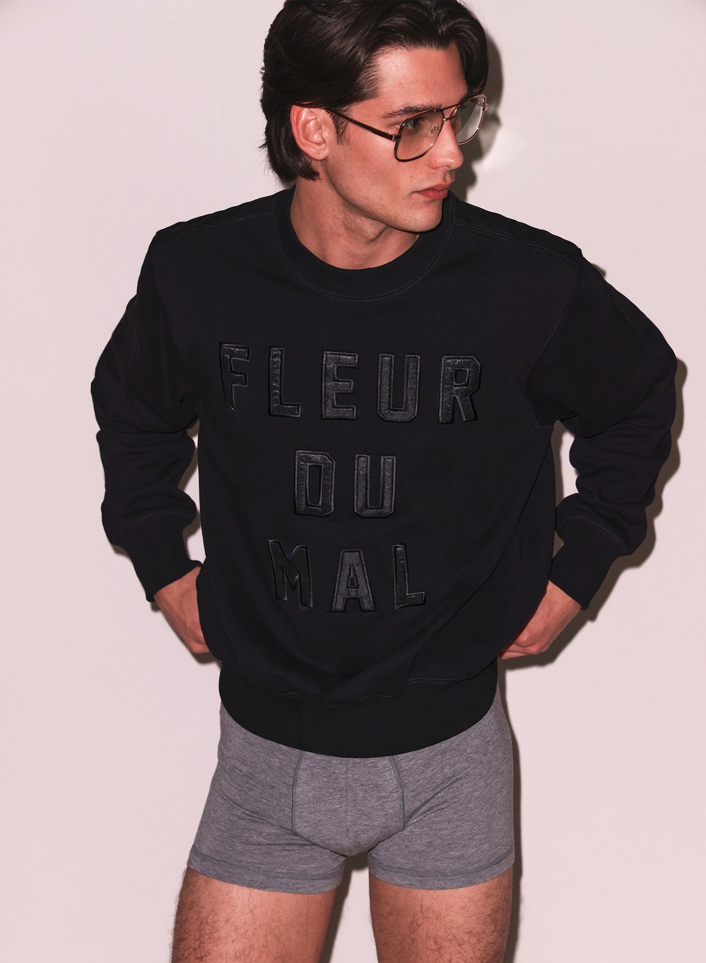 Men's Heather Grey Boxer Briefs