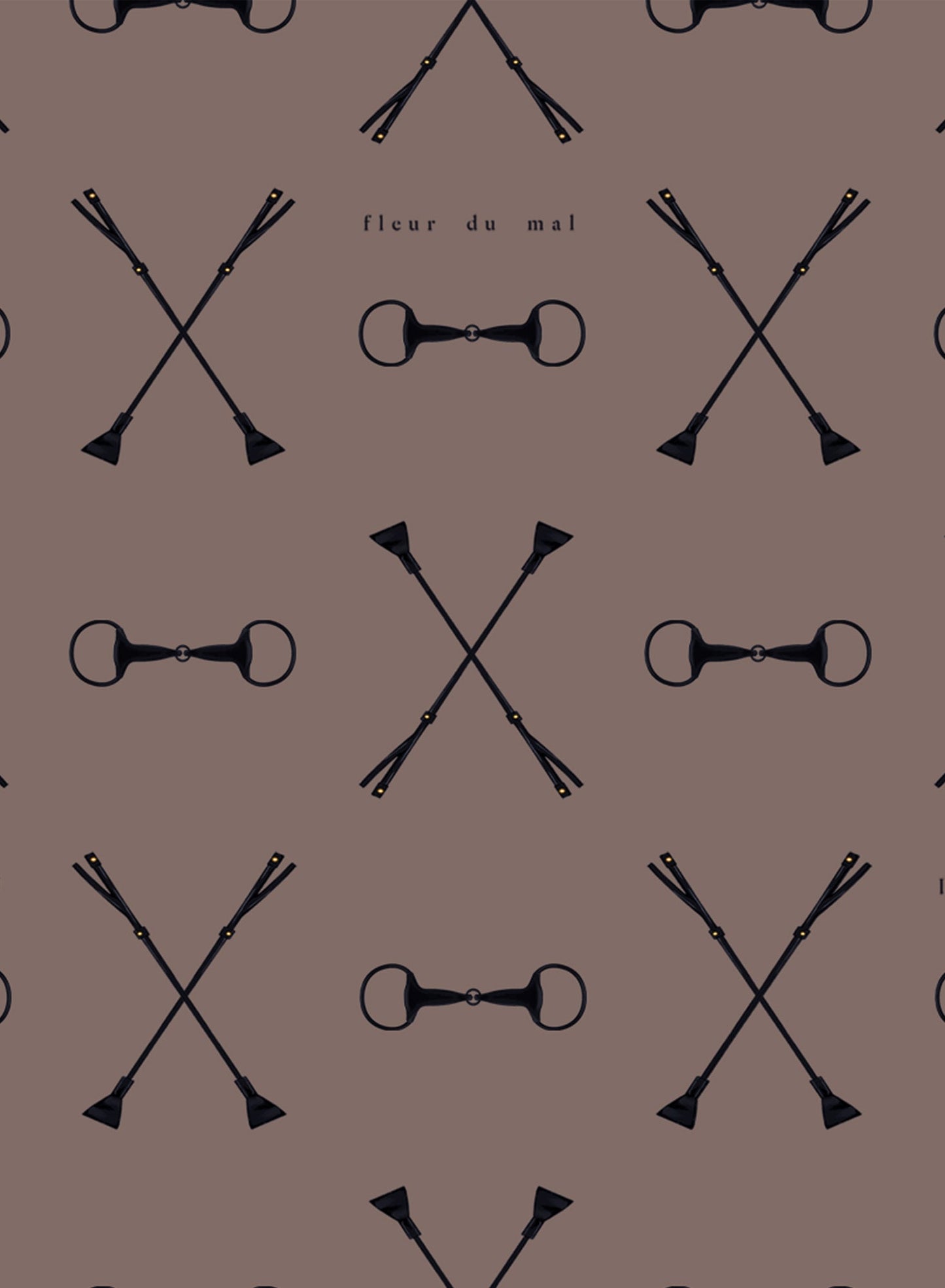 Equestrian Men's Jacquard Robe