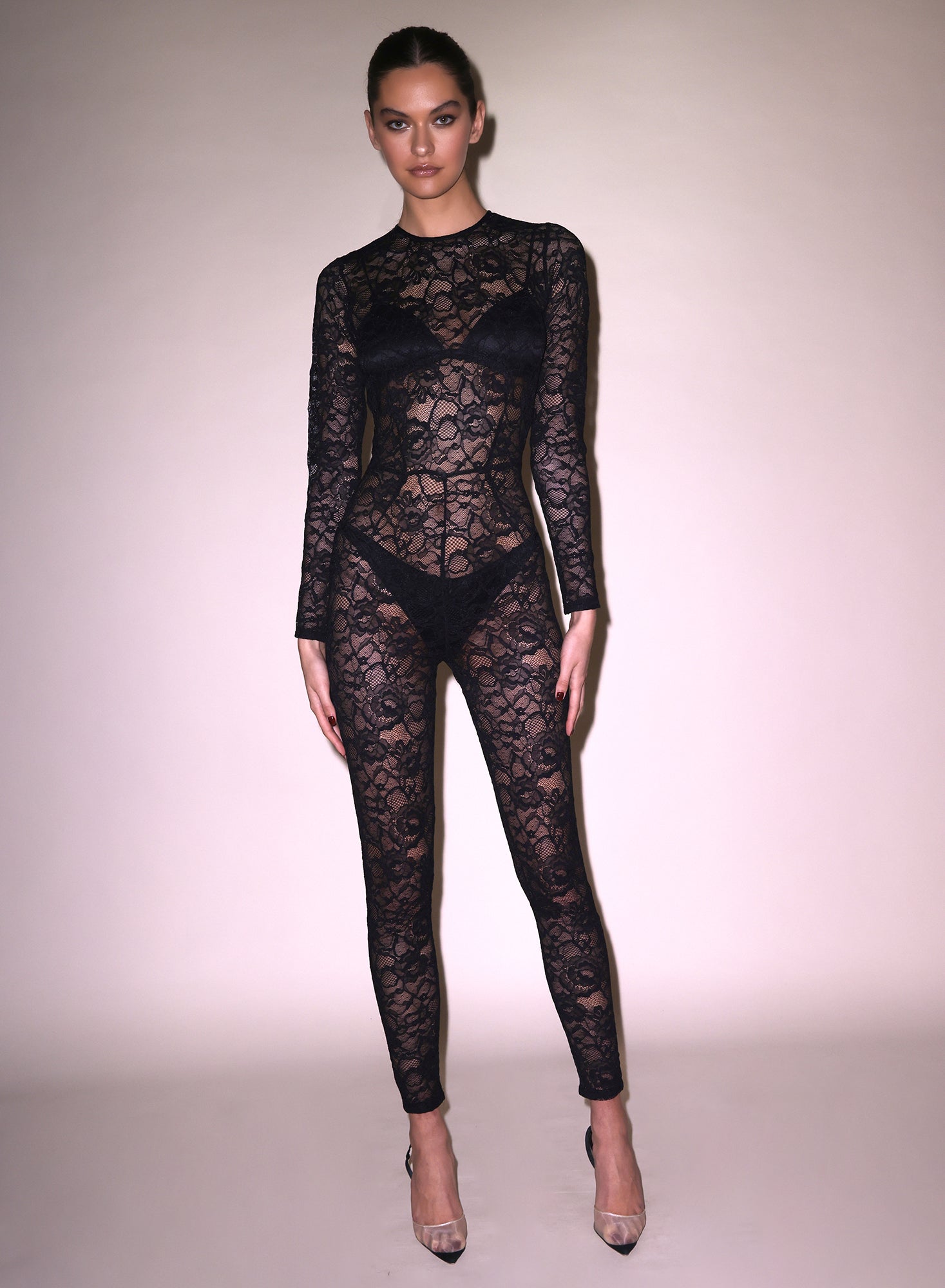 Lace Catsuit Lingerie