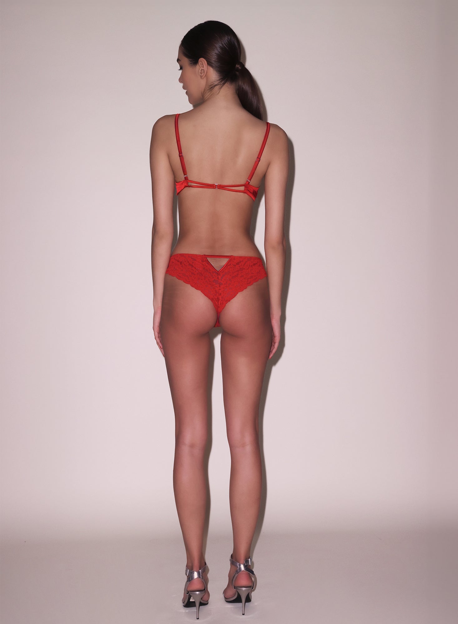 Sexy Rouge Crotchless Panty