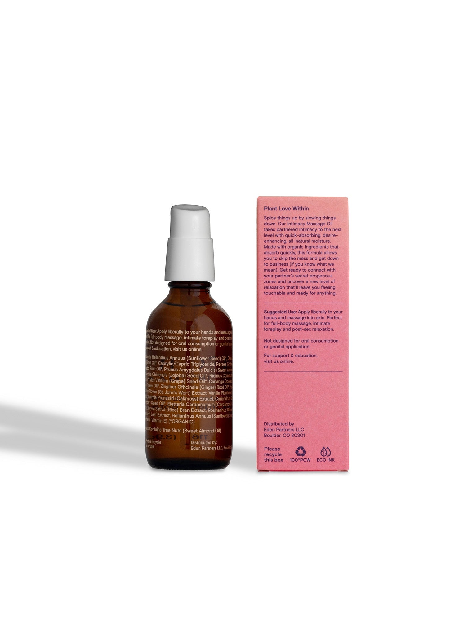 Intimacy Massage Oil 3.9oz