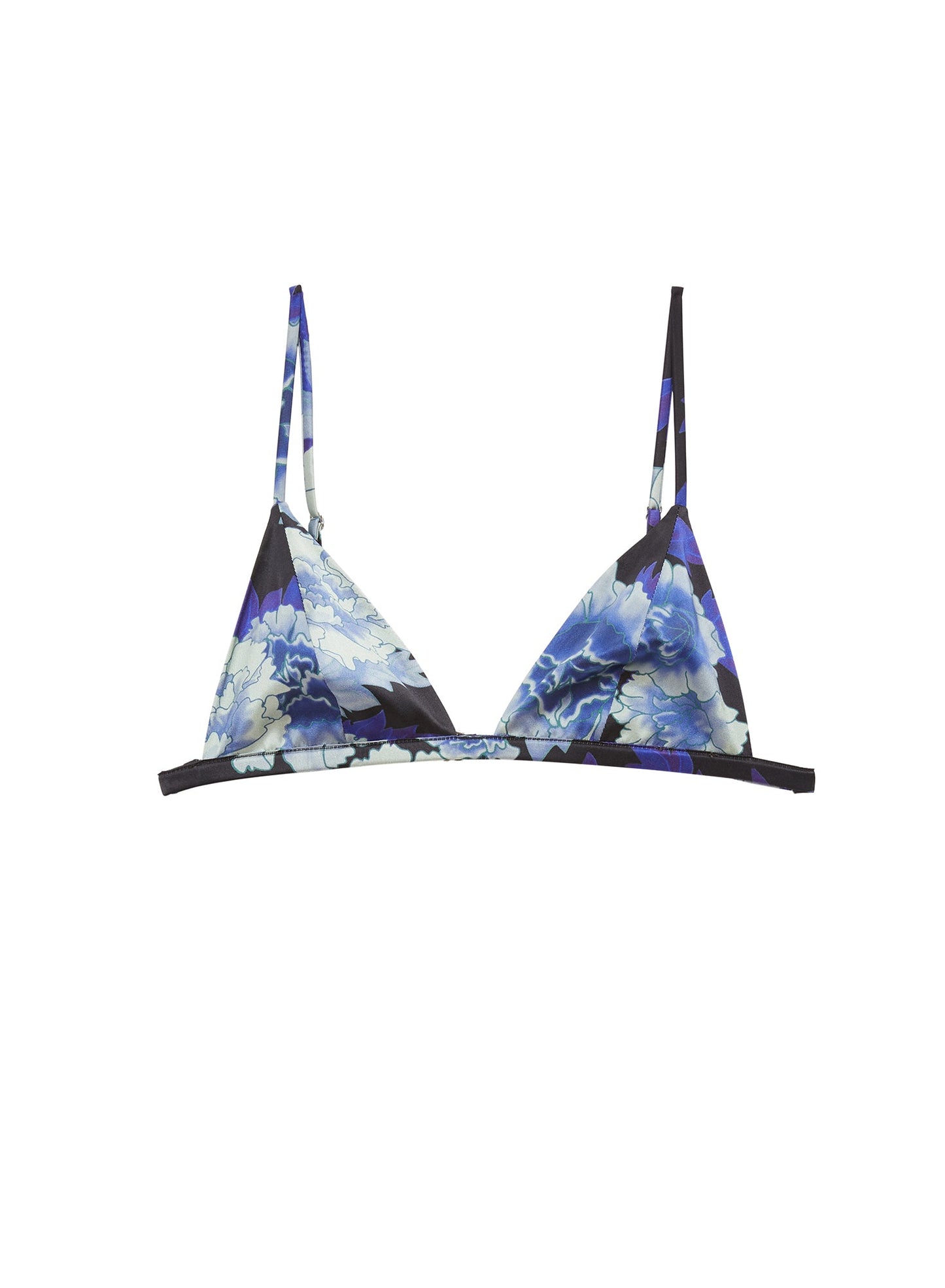 Luxe Triangle Silk Bra