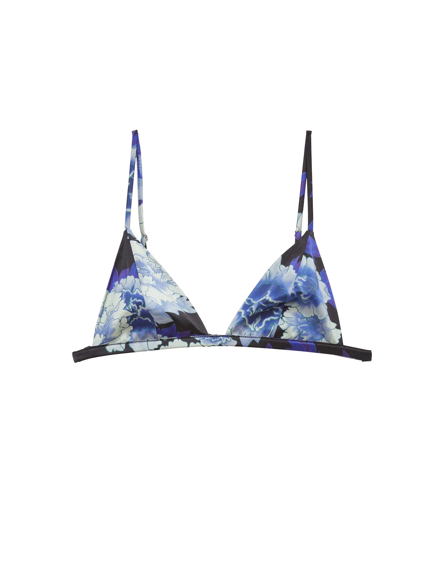 Luxe Triangle Silk Bra