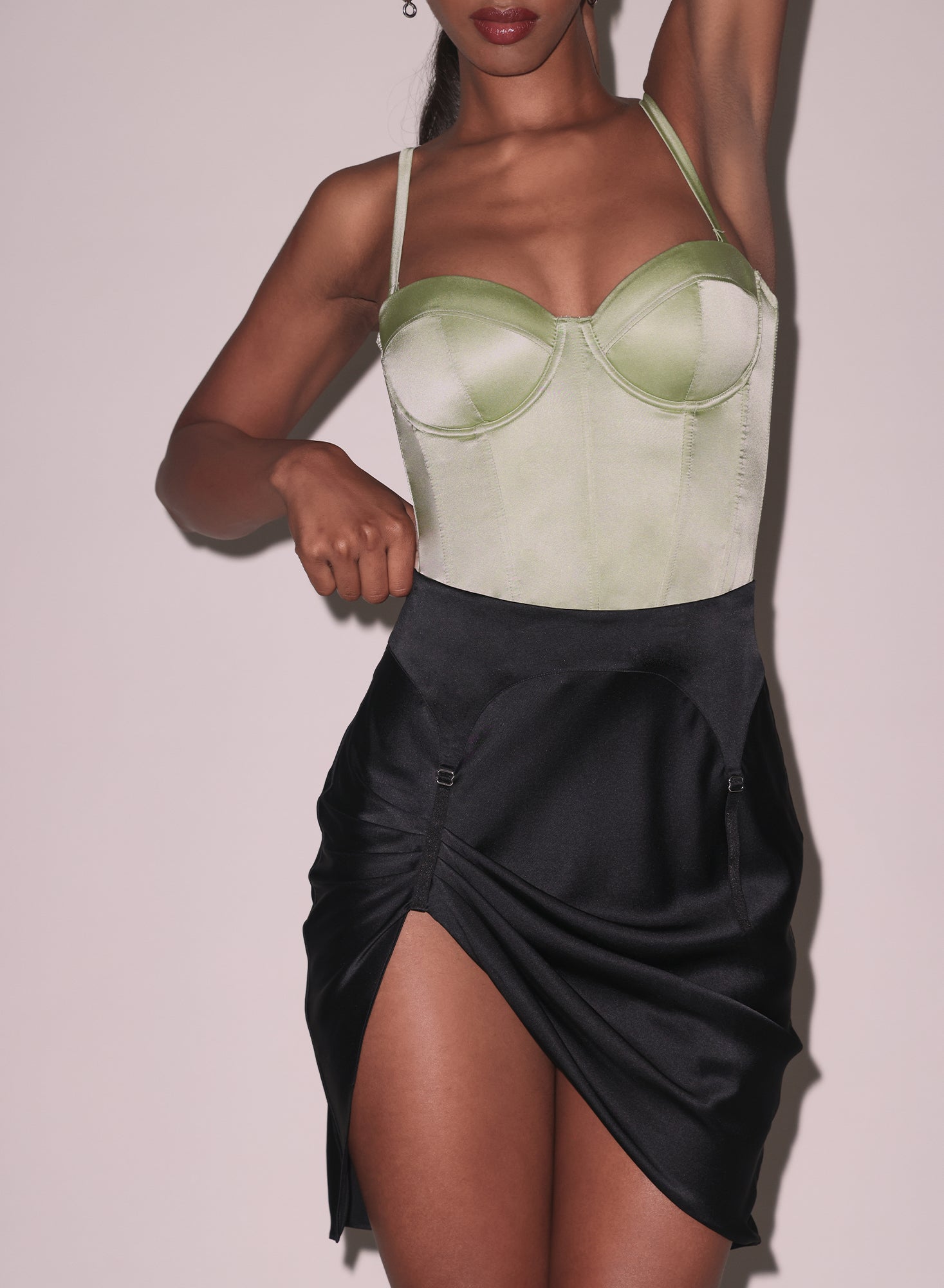 Hamptons Silk Bustier
