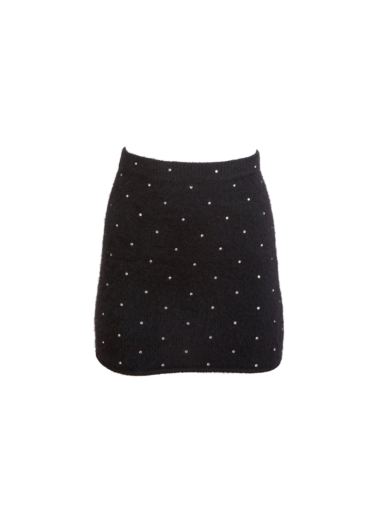 Cashmere Mini Skirt Black