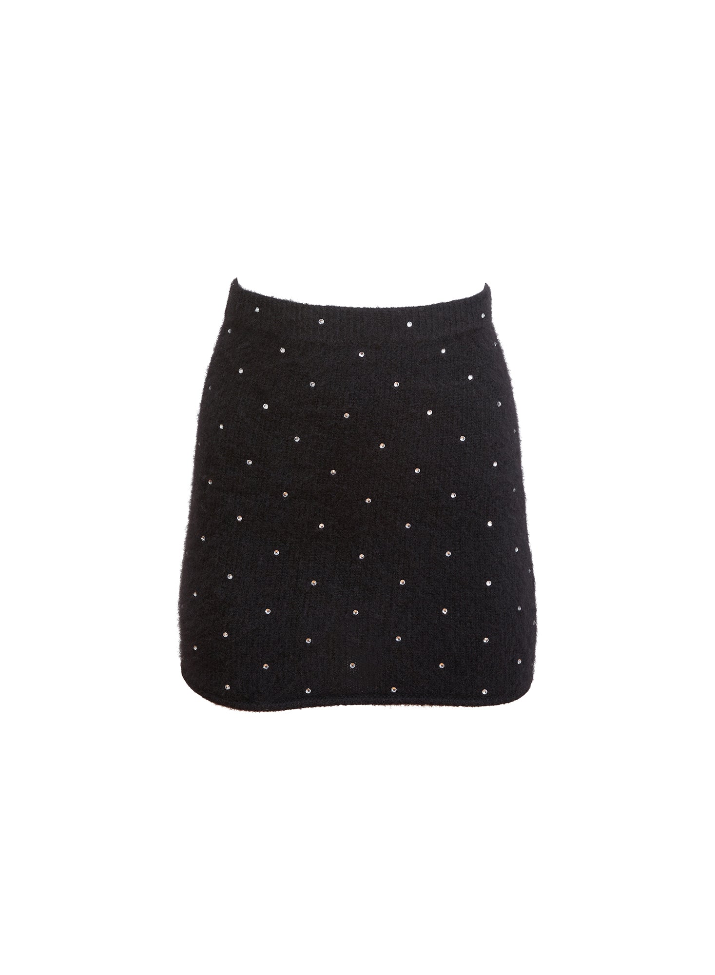 Cashmere Mini Skirt Black