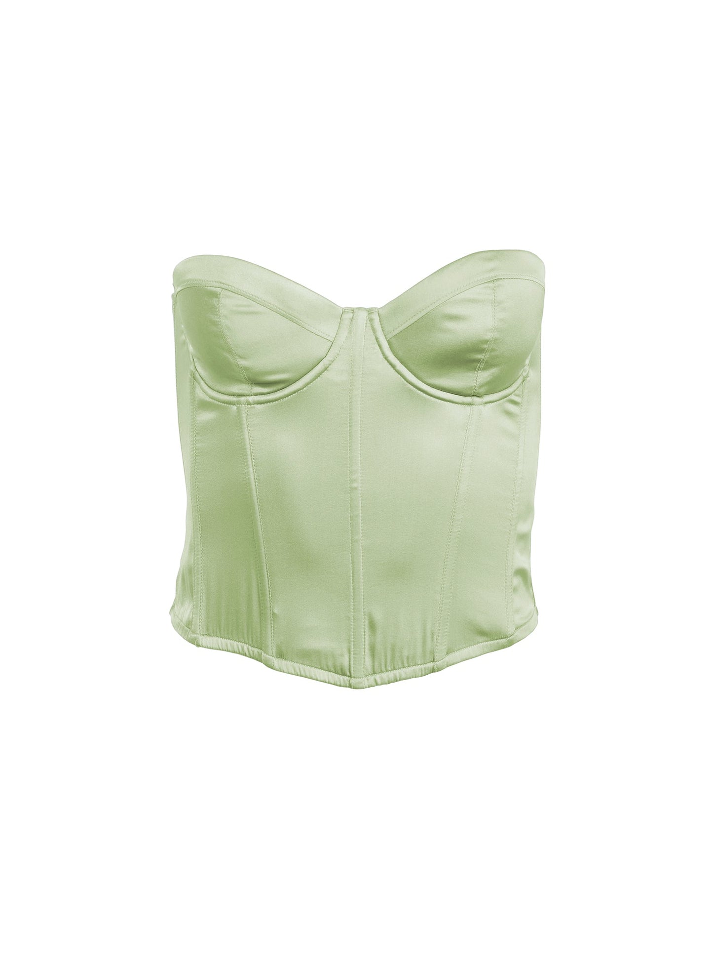 Hamptons Silk Bustier