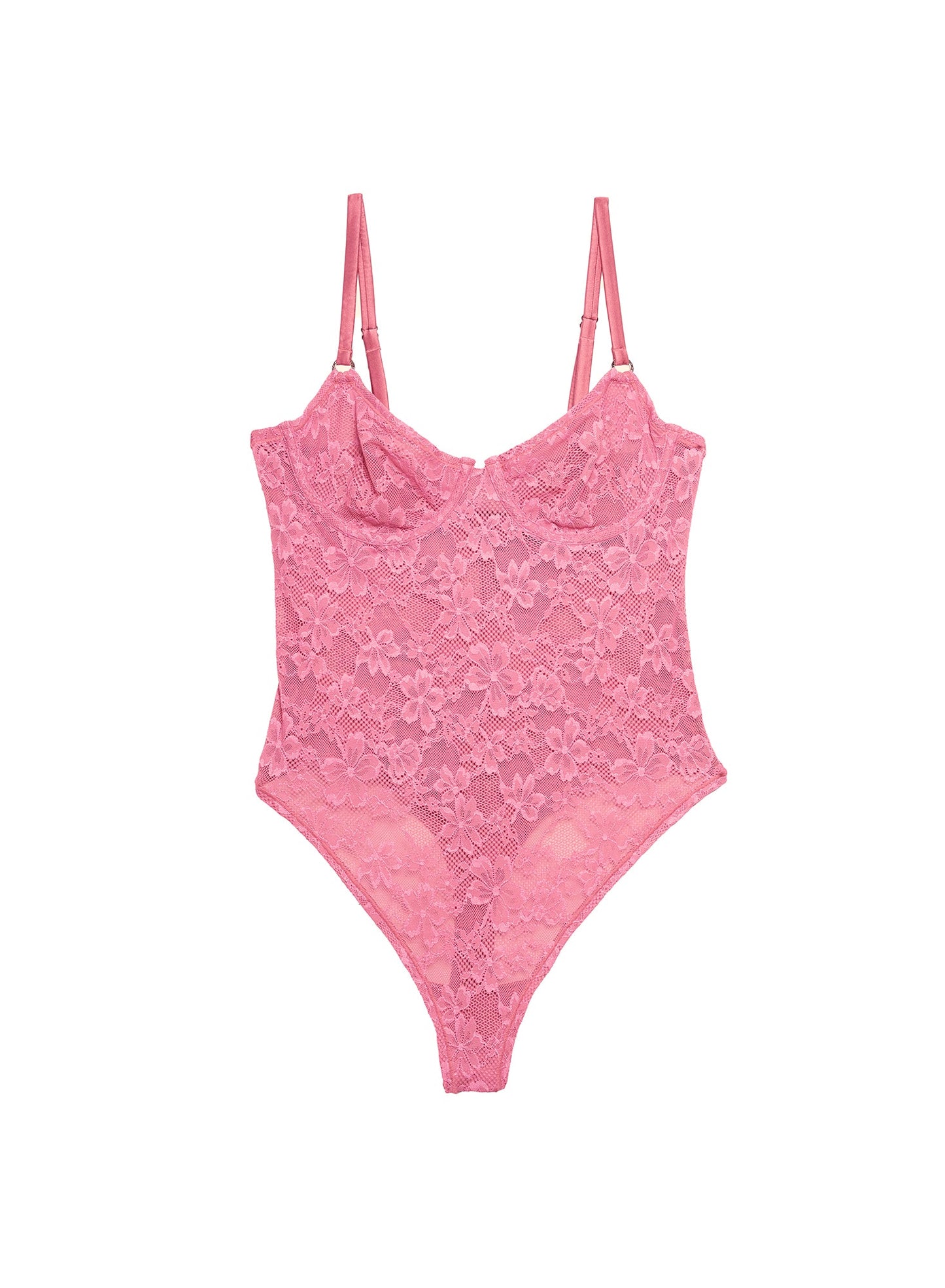 Pink Cadillac Le Stretch Lace Bodysuit